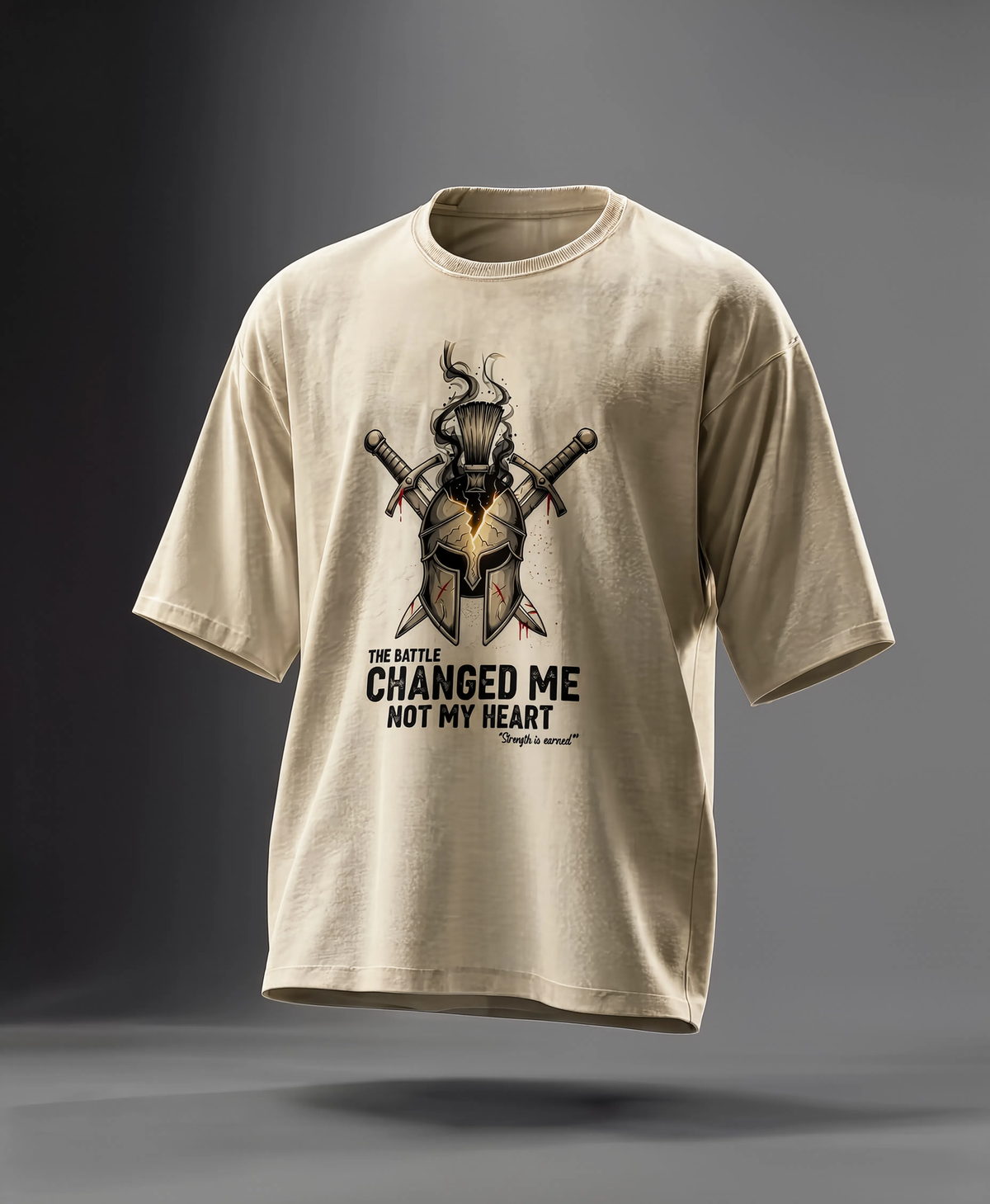 Spartan Warrior Oversized Tee