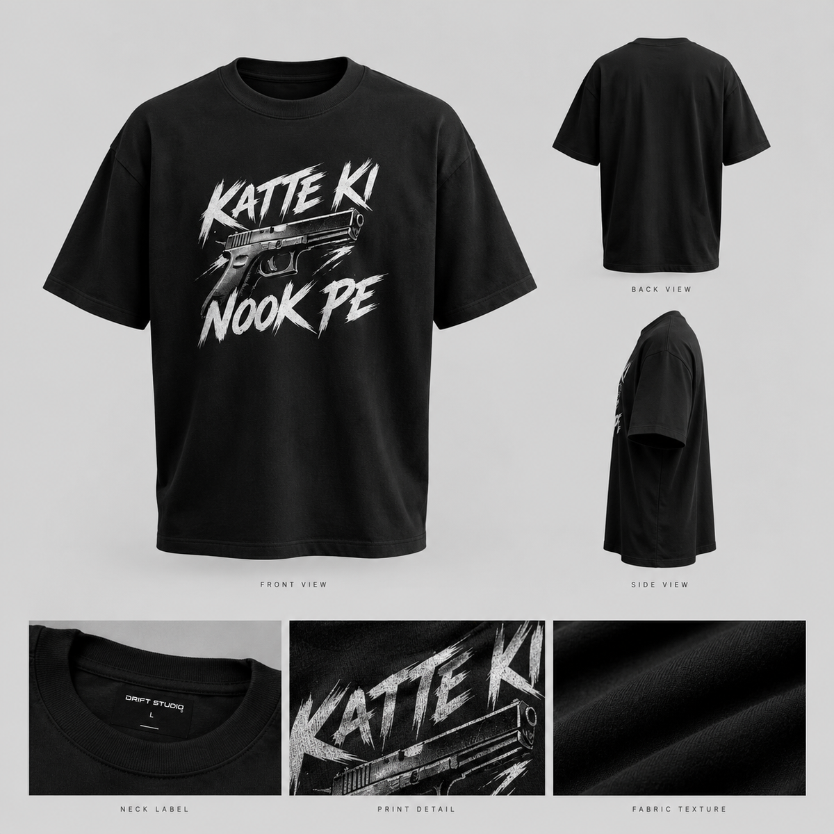 Katte Ki Nook Pe | High quality T shirt