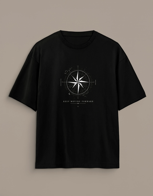 Astral Compass |Oversized tee