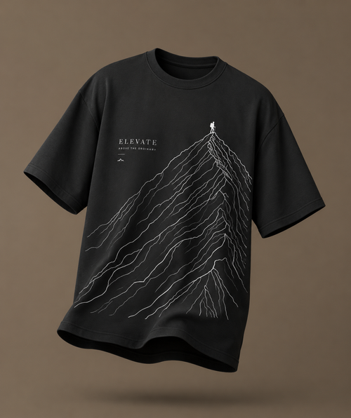 Elevate Above |Oversized tee
