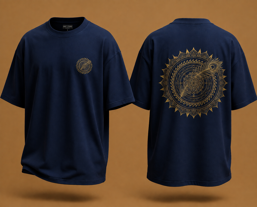 Mandala art | Oversized tee