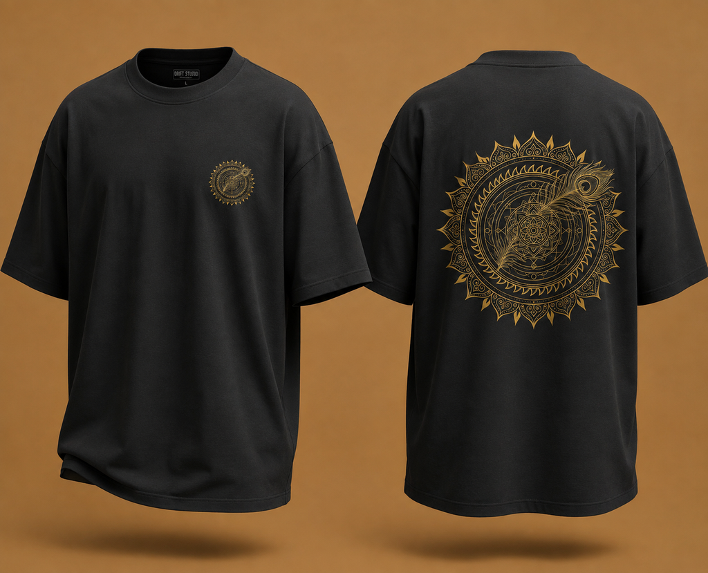 Mandala art | Oversized tee