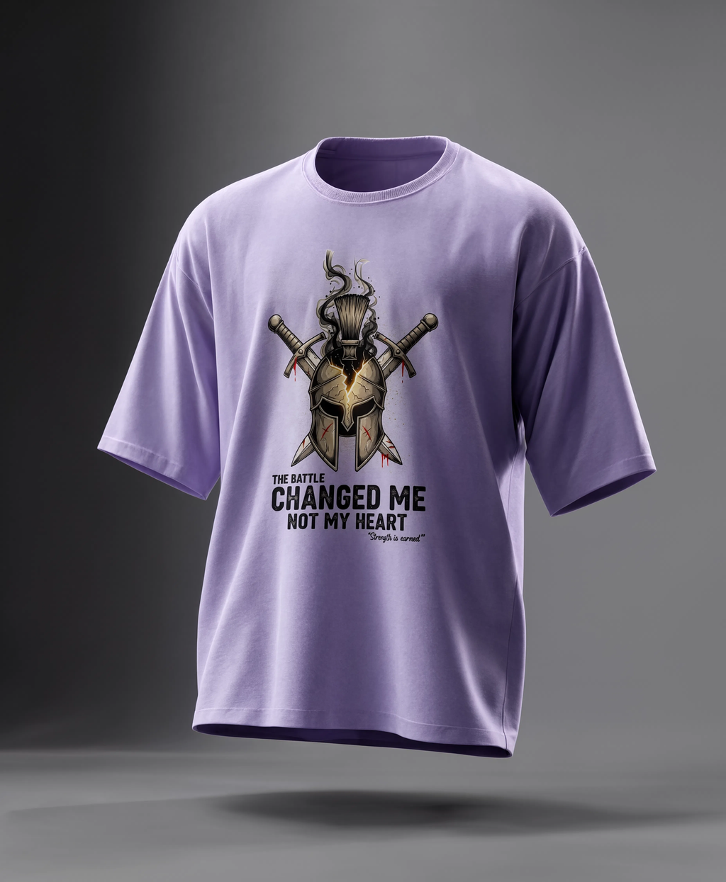 Spartan Warrior Oversized Tee