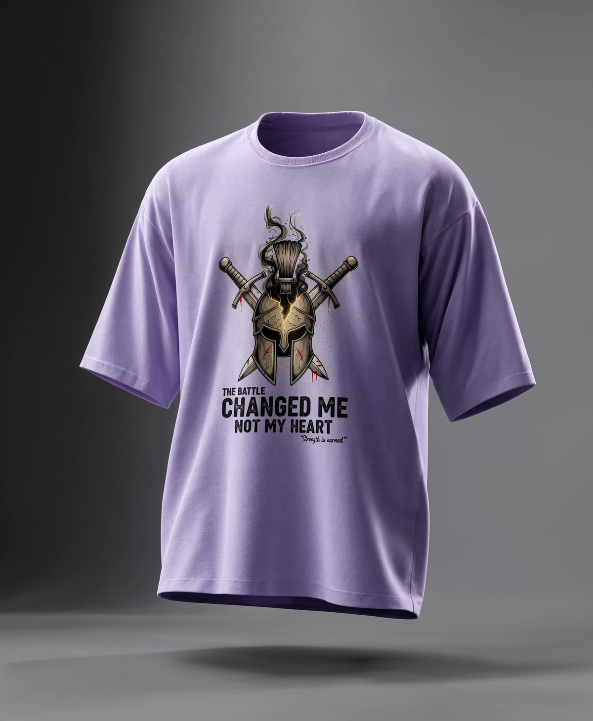 Spartan Warrior Oversized Tee