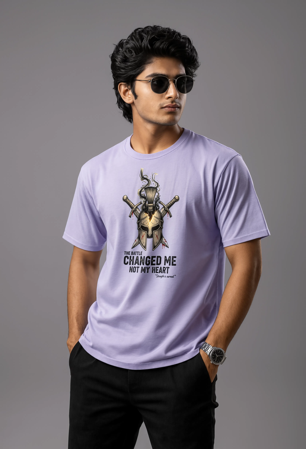 Spartan Warrior Oversized Tee
