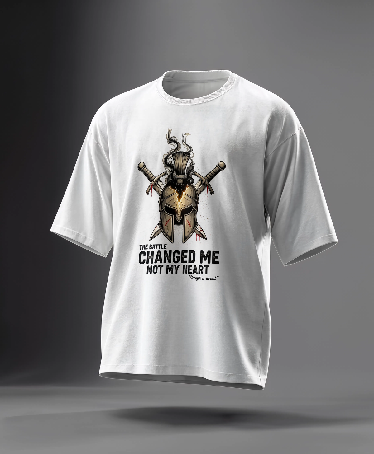 Spartan Warrior Oversized Tee